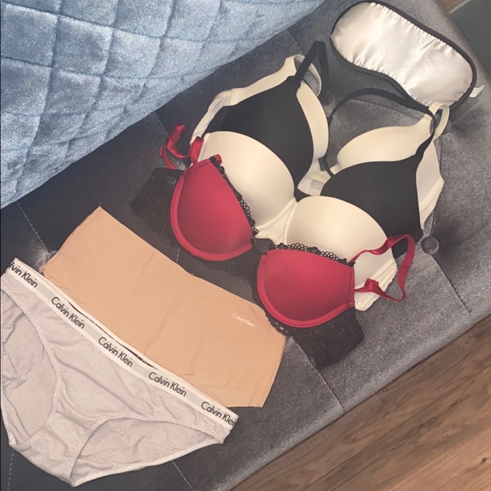 Bundle of calvin Klein bras and underwear